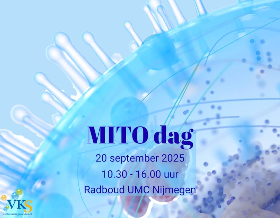 De jaarlijkse Mitodag kan weer in de agenda worden gezet!